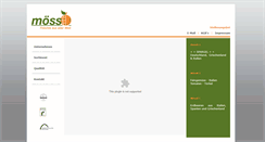 Desktop Screenshot of fritz-moess.de